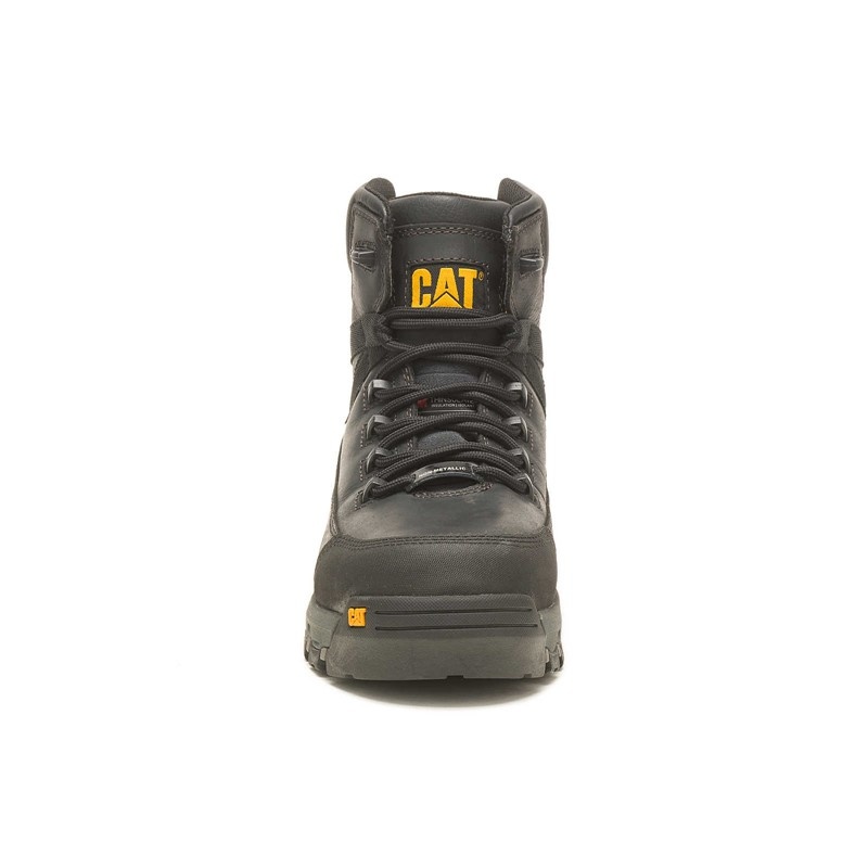 CatFootweat Breakwater 防水 Thinsulate Carbon Composite つま先 ワークブーツ メンズ 緑 | 5196-HZLPA