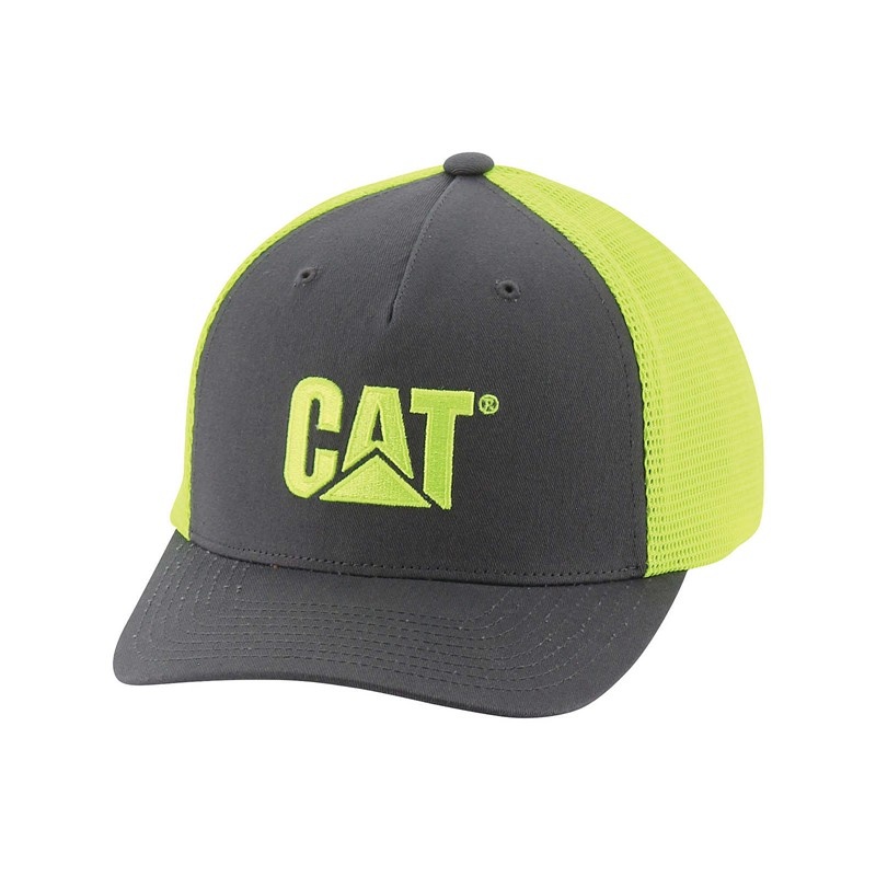 CatFootweat Hi-Vis Mesh Cap ウェア メンズ 黄色 | 2751-IWEJP