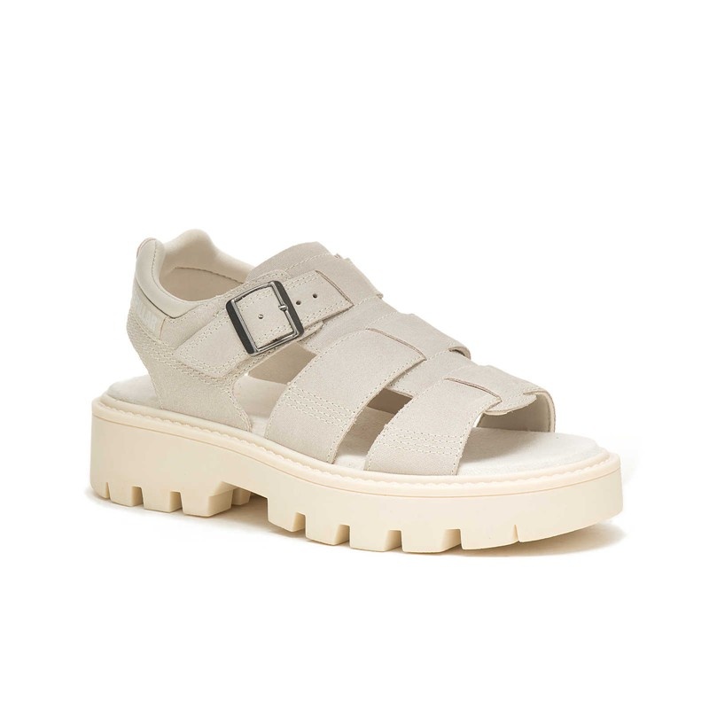 CatFootweat Rigor Sandal - Unisex Styles カジュアルシューズ メンズ ベージュ | 1845-KYPUL