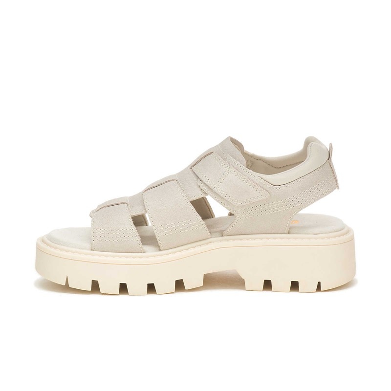 CatFootweat Rigor Sandal - Unisex Styles カジュアルシューズ メンズ ベージュ | 1845-KYPUL