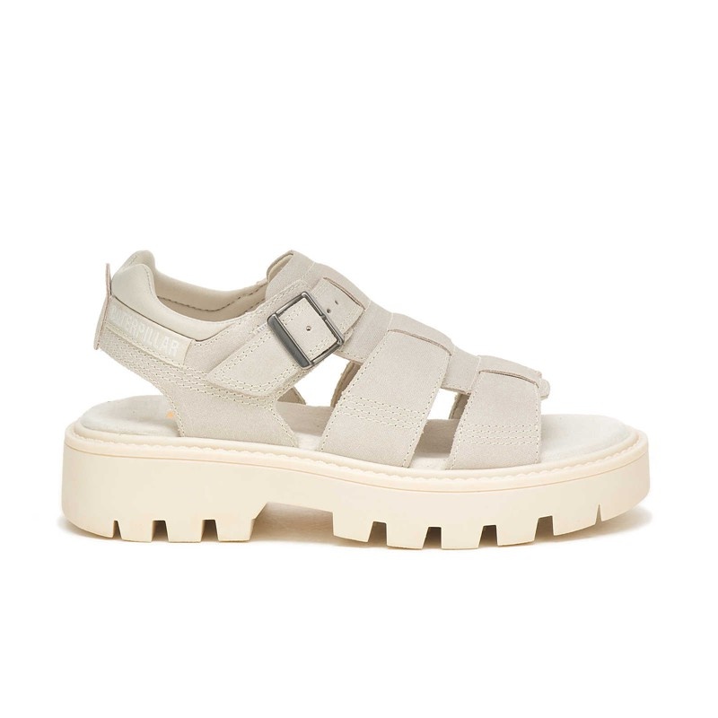 CatFootweat Rigor Sandal - Unisex Styles カジュアルシューズ メンズ ベージュ | 1845-KYPUL